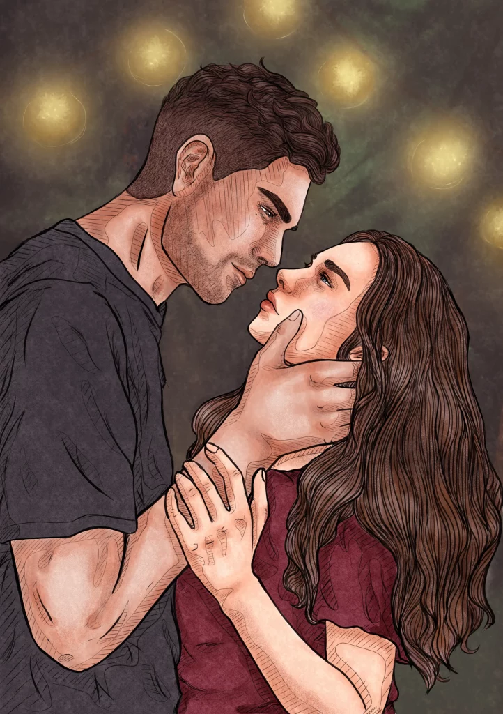 Genau hier bei dir-Charakterkarte